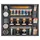 SOTech ORGA-BOX I Multi-Gewürzdoseneinsatz 513 x 473 x mm Oriongrau mit Antiruschbeschichtung Multi-gewürzglaseinsatz Für Tandembox Antaro / Intivo, Modernbox 60er Schrank Schubladeneinsatz