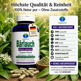 Vitalleben Bärlauch Kapseln 180 St.