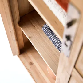 Tikamoon Schrank Yuki aus massivem recycelten Pinienholz