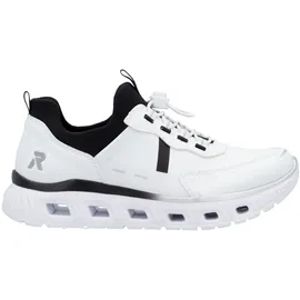 Rieker M6062 Damen Slip-On Sneaker Weiß 42
