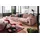 Candy Big-Sofa Cord 3-Sitzer Rosa