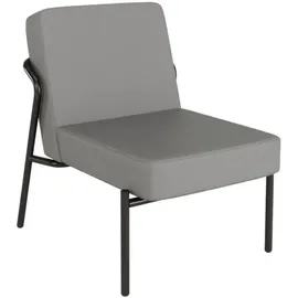 medso powered by paperflow Sessel MEDSO S Kunstleder 40,6 x 71 x 70 cm Grau/Schwarz