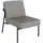 medso powered by paperflow Sessel MEDSO S Kunstleder 40,6 x 71 x 70 cm Grau/Schwarz