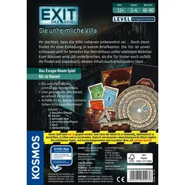 Kosmos EXIT - Das Spiel: Die unheimliche Villa
