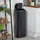 Relaxdays Mülleimer mit Sensor, 50l, elektrischer Deckel, Müllbeutelhalter, Küchenmülleimer, Abfalleimer schwarz