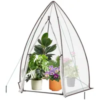 Sekey Sechseckige Gewächshaus für Tomaten 160 x 160 x
