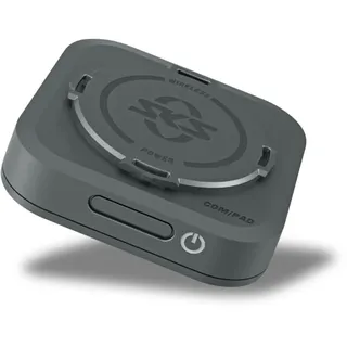 SKS GERMANY COM/PAD Schnellladestation mit Energie aus dem E-Bike Motor zur Montage am COMPIT-System (Direkte Stromversorgung vom E-Bike Motor, Induktive Ladefunktion, Fast Charging, USB-C-Anschluss)