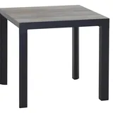 Siena Garden Gartentisch Silva 80 x 80 x 74 cm Washed Grau