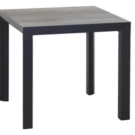 Siena Garden Gartentisch Silva 80 x 80 x 74 cm Washed Grau