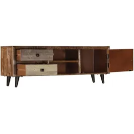 vidaXL TV-Schrank 118x30x40 cm Massivholz Mango