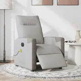 vidaXL Massagesessel Elektrisch 86 x 100 x 86 cm Grau mit Fernbedienung