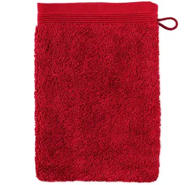 Möve Superwuschel Waschhandschuh 15 x 20 cm ruby