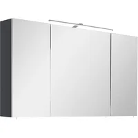 OPTIFIT Spiegelschrank »Ava«, mit LED Beleuchtung grau