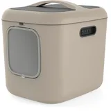 Rotho Mypet Biala XL Katzentoilette Cappuccino, Kunststoff, rechteckig, 49.9x57.6x61.4 cm Freizeit, Tierbedarf, Tierzubehör