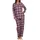 Creative by Normann Flanell Pyjama kariert rot 36/38