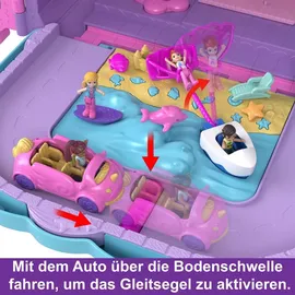 Mattel Polly Pocket Urlaub im Rollkoffer Spielset