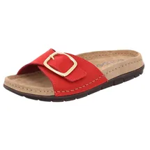 ROHDE Damen Pantolette aus Leder mit Schnalle und Memory-Fußbett Rodigo-D 5875, Größe:40 EU,