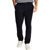 Tommy Hilfiger Herren Chino Hose Denton Satin Straight Fit, Blau (Desert Sky), 32W/40L