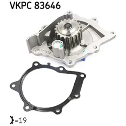 Wasserpumpe Motorkühlung SKF VKPC 83646 für Citroën Peugeot Land Rover Lancia DS