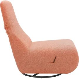 DOMO collection Sessel Sonner 360° drehbar 75 x 90 x 80 cm orange