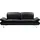 PLACES OF STYLE Couch 2-Sitzer schwarz