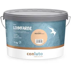conluto Lehmfarbe Provence rötlich - 5 kg Eimer