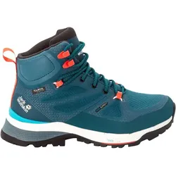 JACK WOLFSKIN Damen Multifunktionsstiefel FORCE, blue / coral, 41