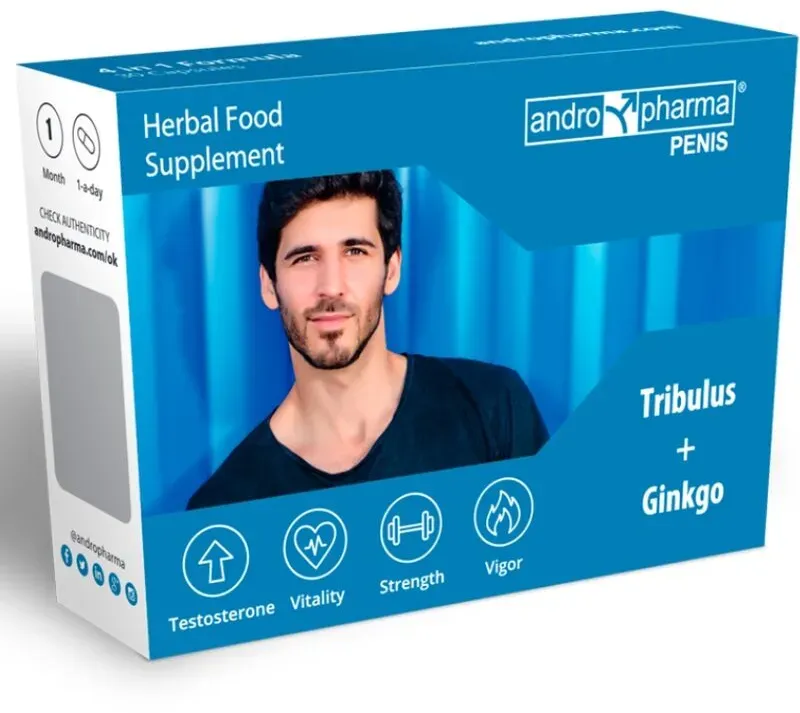 ANDROPHARMA PENIS - ERGÄNZUNGSMITTEL ZUR PENISVERGRÖSSERUNG
