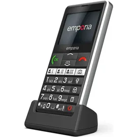 Emporia PURE-LTE, Seniorenhandys, Schnelle Hilfe, Hörgeräte kompatibel - Schwarz
