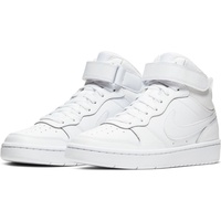 Nike Court Borough Mid 2 Sneaker, white/white-white 38
