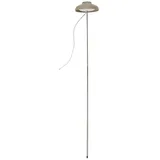 NORTHPOINT LED 7W Pflanzenleuchte Pflanzenlampe Pflanzenbeleuchtung 70cm Teleskopstab weiße Lichtfarbe Timerfunktion Grau