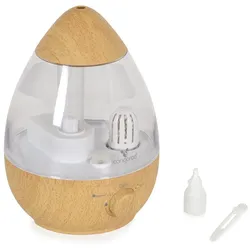 Cangaroo Ultraschall-Luftbefeuchter Skye Holzoptik Kühlnebelbefeuchter 2,5 Liter beige