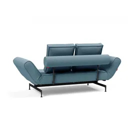 Innovation Living 3-Sitzer INNOVATION LIVING TM "Ghia Schlafsofa mit Taschenfederkern, Breite 210cm, Tiefe 93cm", blau (hellblau), B:178cm H:83cm T:93cm, Sofas, eine große Liegefläche mit geringer Stellfläche, beidseitig abklappbar