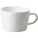 Kahla 395119A90039C Five Senses Café au lait-Tasse 0,45 l | weiße Kaffeetasse 450 ml aus Porzellan