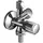 Schell Kombi-Eckventil Comfort 1/2" x 3/8" x 3/4"