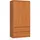 Akord Kleiderschrank Akord 90 x 180 x 51 cm Erle/Braun