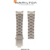 Hamilton Metall Khaki Action Auto Band-set Edelstahl H695.625.100 - silber