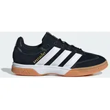 adidas Herren Handballschuhe Spezialist Indoor, Schuh - Core Black / Cloud White / Grey Three - 37 1/3 in Schwarz CBLACK/FTWWHT/GRETHR