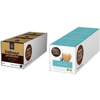 NESCAFÉ Dolce Gusto Dallmayr Prodomo | 48 Kaffeekapseln & Flat White, 48 Kaffeekapseln, Arabica und Robusta Bohnen