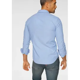 Levi's Langarmhemd Slim Fit Hellblau M