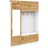 borchardt Möbel Kompakta Garderobenschrank 140 x 36 x 202 cm braun