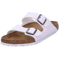 BIRKENSTOCK Pantolette 'Arizona' - Weiß - 43