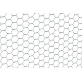 GAH Alberts Alberts Sechseckgeflecht 25 m 2,5 x 2,5 x 100 cm verzinkt