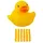 Relaxdays 96 x Badeente 3,5cm Gelb,Orange
