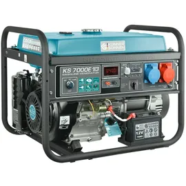 Könner & Söhnen KS7000E-1/3 Stromerzeuger Generator Benzin Notstromaggregat 5500W mit E-Start