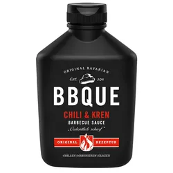 BBQUE Barbecue Sauce Chili & Kren Scharf , 486 g (400 ml)