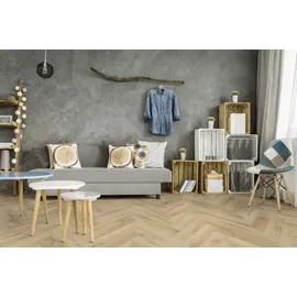 Classen Ville 64,3 x 13,1 cm Fischgrät Beige