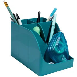 Exacompta 4x Stifteköcher Pen Wave, Skandi - Bleu Pacifique