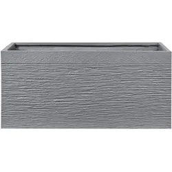 Blumentopf grau rechteckig 80 x 37 x 38 cm MYRA