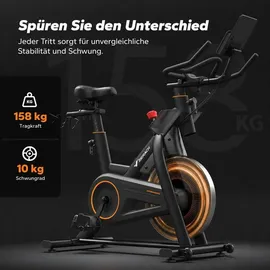 Merach Heimtrainer schwarz